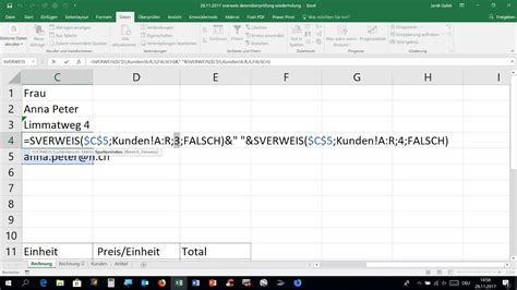 Excel Rechnung Erstellen Mit Sverweis