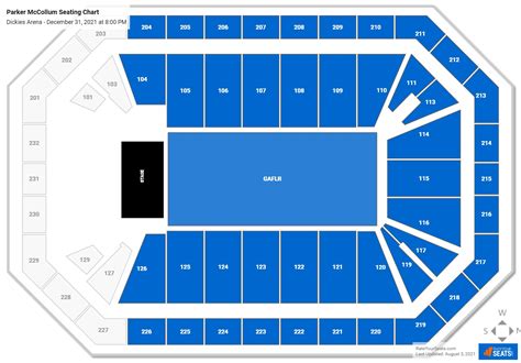 Dickies Arena Seating Chart