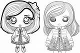 Doll Coloring Pages sketch template