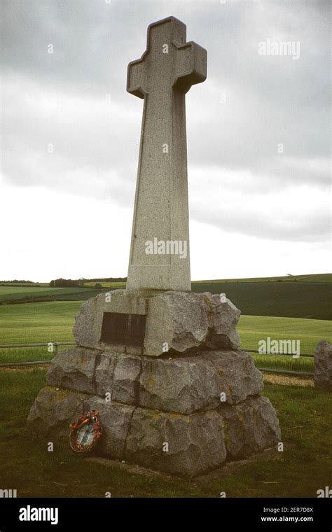 Monument to the 1513 Battle of Flodden Stock Photo - Alamy