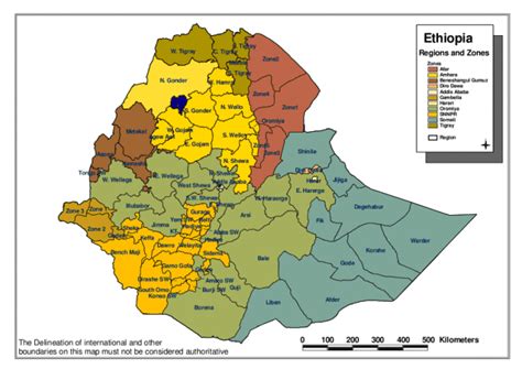 Ethiopia: Regions and Zones - Ethiopia | ReliefWeb