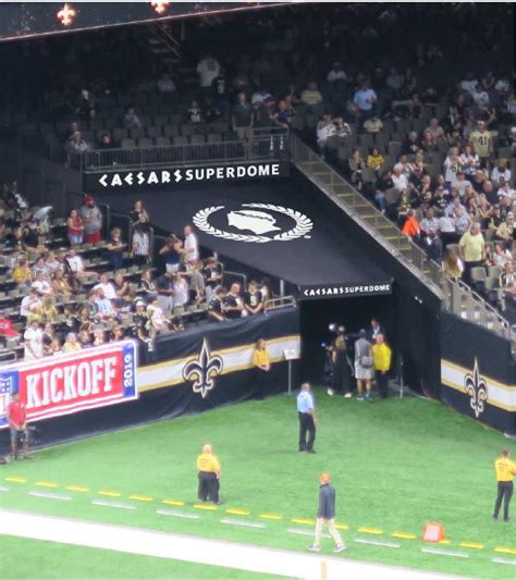 New Orleans Saints and Caesars Entertainment Announce Partnership: Stadium Rebranded as Caesars ...