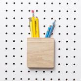 Block Wooden Pegboard Pen / Stationery Holder – Block Design