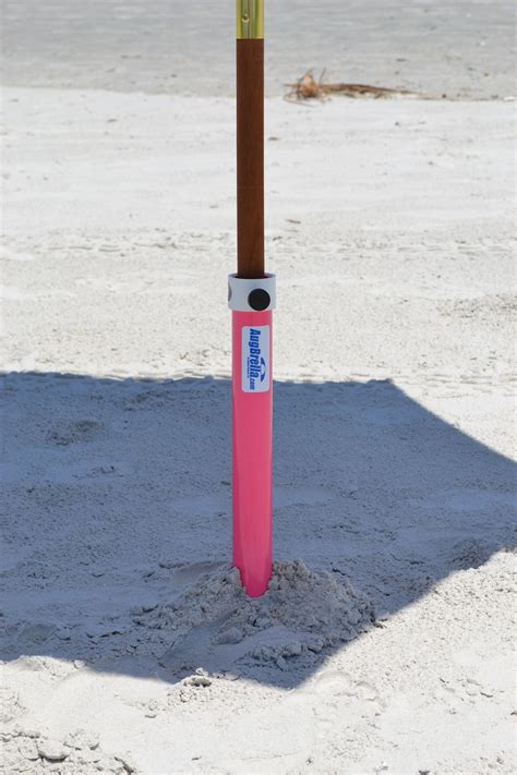 Auger Valve Image: Sand Anchor For Beach Umbrella