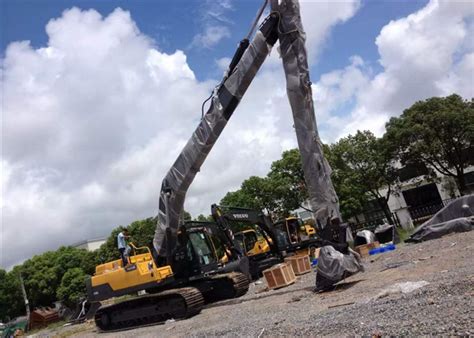 Big Long Reach Telescoping Boom EC360 Volvo Excavator Attachments 24 Meter