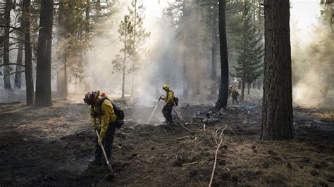 Lake Tahoe Wildfire Updates: The Wind Is Changing, Which Could Help ...