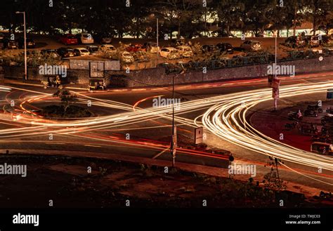 Night cityscape at Pune India Stock Photo - Alamy