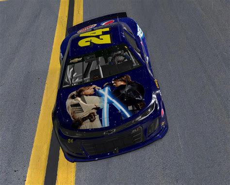 Jeff Gordon Star Wars Car WITH NUMBERS by John V. - Trading Paints