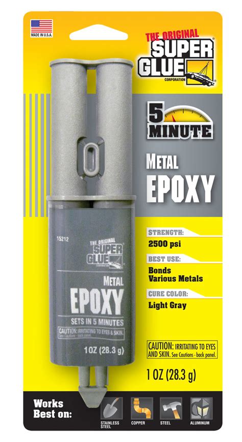 Quick Setting Metal Epoxy Adhesive | The Original Super Glue