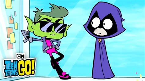 MASH-UP: Beast Boy and Raven Fall in Love | Teen Titans Go! | Cartoon Network - YouTube