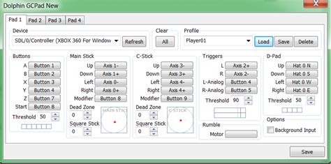 XBOX 360 Controller Gamepad for Dolphin