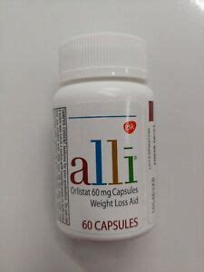 New Alli Starter Pack 60mg Orlistat Weight Loss Aid 60 Capsules ex 5/2021 no box 353100748618 | eBay