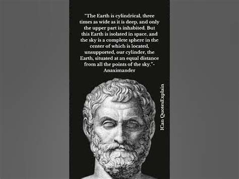 Anaximander Quotes On Earth | Philosopher #shortsvideo # ...