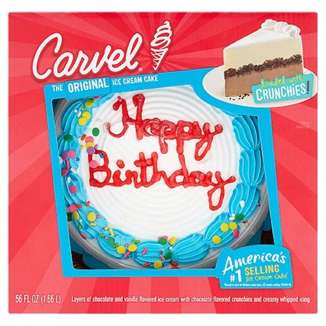 Carvel The Original Ice Cream Cake, 56 fl oz - ShopRite