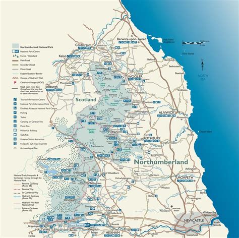 17 Best images about Maps of Northumberland on Pinterest | Gardens ...