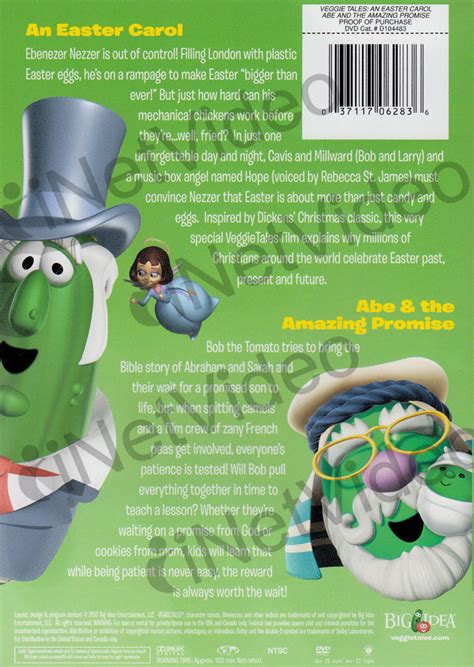 VeggieTales : An Easter Carol / Abe And the Amazing Promise (Double ...