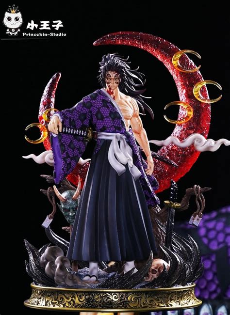 Princekin Studio Demon Slayer Upper Moon 1 Kokushibo Red Moon Version ...