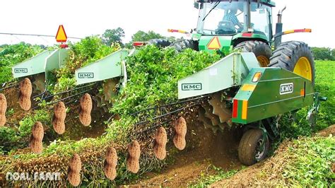 Peanut Harvesting Machine || How to Harvest Peanut || How it works Noal ...