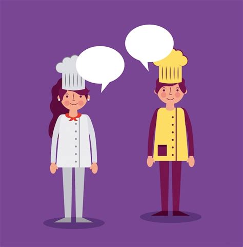 Two chefs Vectors & Illustrations for Free Download | Freepik