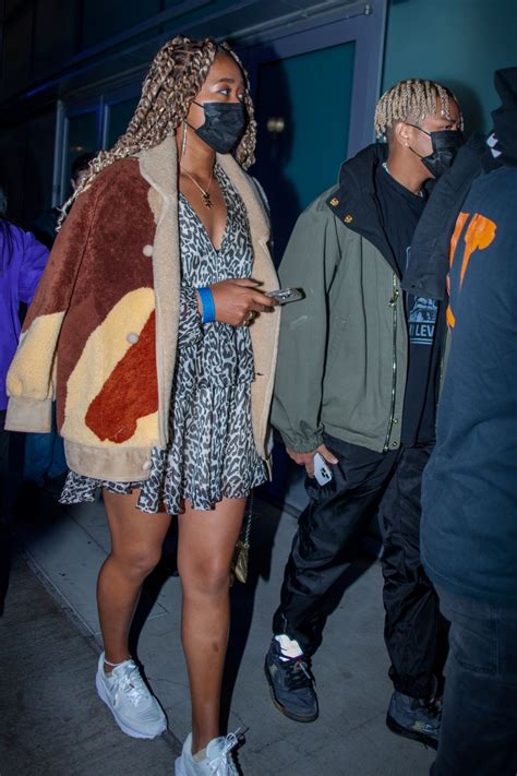 Naomi Osaka With Her Boyfriend Cordae at the Lakers vs Phoenix Suns ...