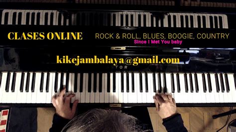 Since I Met You Baby - Ivory Joe Hunter cover by Kike Jambalaya - YouTube