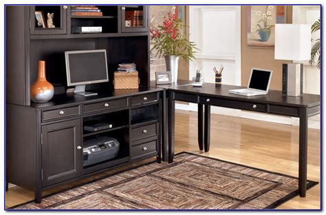 Ashley Furniture Oak Computer Desk - Desk : Home Design Ideas ...