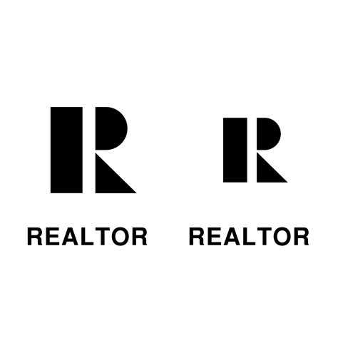 Realtor logo black and white transparent PNG 24693540 PNG