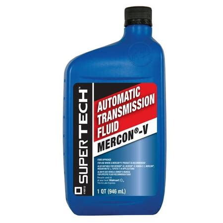 Super Tech MERCON V Automatic Transmission Fluid, 1qt - Walmart.com