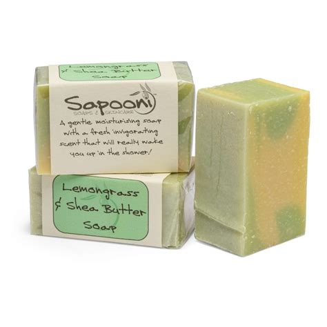 Lemongrass and Shea Butter Soap - Sapooni | Handmade Soaps and Skincare ...