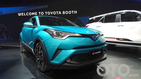 India-Bound Toyota C-HR Hybrid Grabs Attention At GIIAS 2017