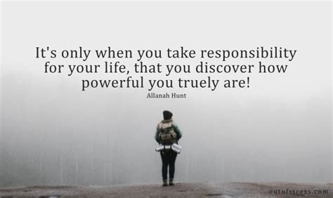 50 Quotes On Taking Responsibility for Your Life