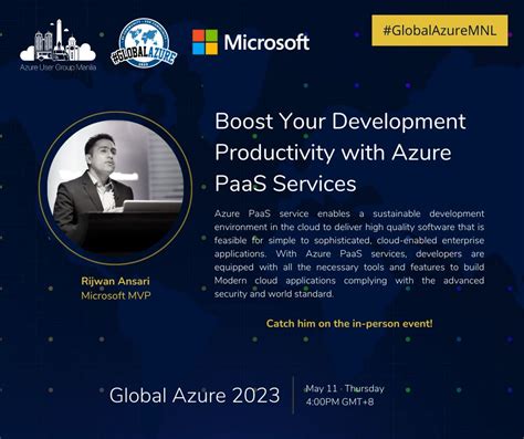 Global Azure 2023 – Philippines – Boost Your Development Productivity with Azure PaaS Services ...