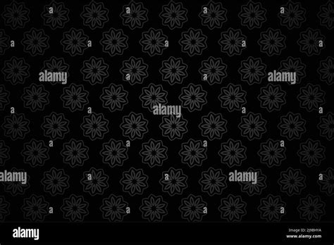 vintage floral black wallpaper background Stock Vector Image & Art - Alamy