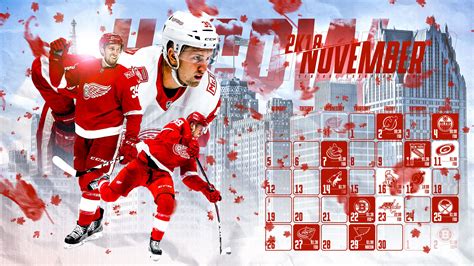 Detroit Red Wings Schedule 2018 19 Printable | TUTORE.ORG - Master of Documents