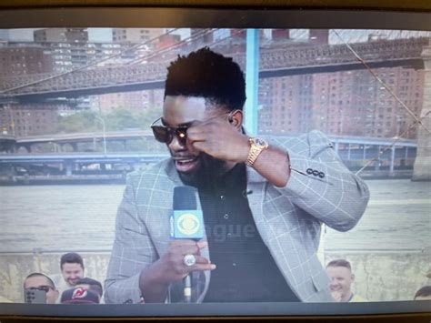 MICAH RICHARDS WEARING NYCFC RING ON CHAMPIONS LEAGUE PRE-MATCH SHOW ...