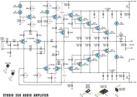 MJL21193 circuit Archives - Amplifier Circuit Design