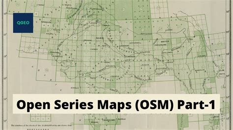 Open Series Maps (OSM) : Topographical Map ( Part - I ) | QGEO - YouTube