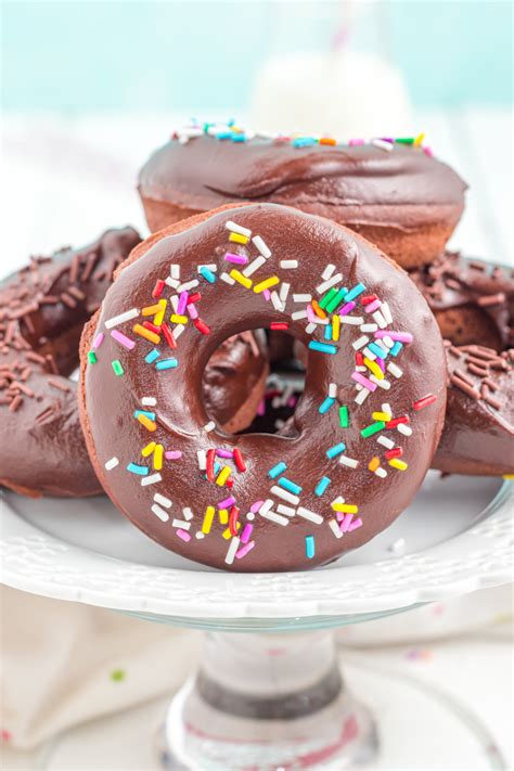 Chocolate Covered Donut With Sprinkles