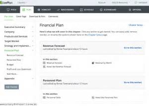 LivePlan Software Review: How to get started on a business plan » Backbone America