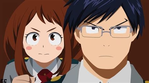 Angry, face, Ochako uraraka, Tenya Iida, My Hero Academia wallpaper ...