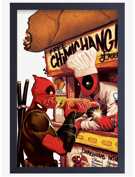 Marvel Deadpool Chimichanga Poster | BoxLunch