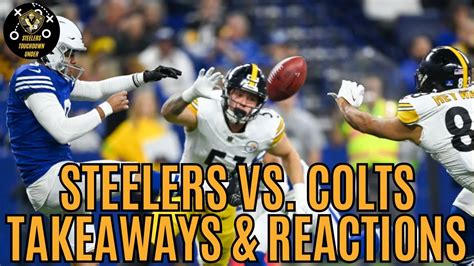 6 Takeaways from the Steelers Loss vs Colts that cripples their ...