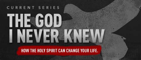 The God I Never Knew – Church Sermon Series Ideas