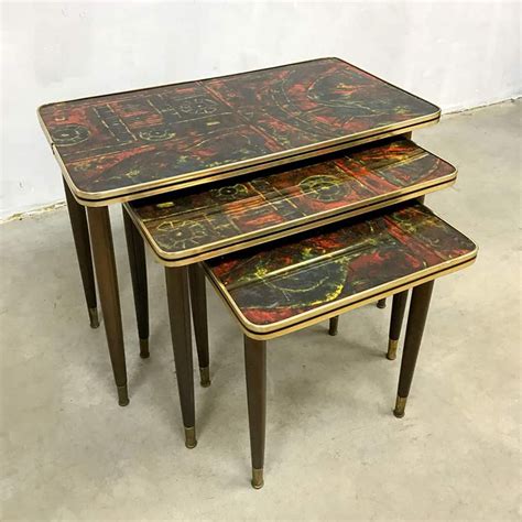 Vintage design nesting tables | #83367
