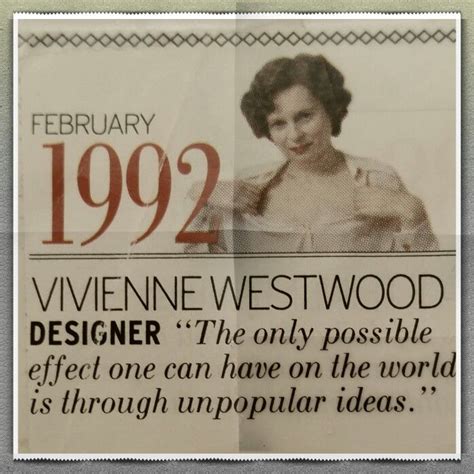 Vivienne Westwood Popularity Quote | Popular quotes, Words, Quotes