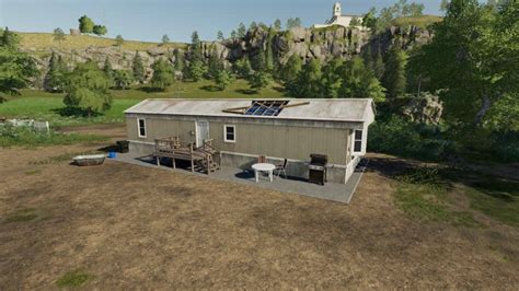 Farm Trailerhouse v1.0.0.0 MOD - Farming Simulator 2022 / 19 mod