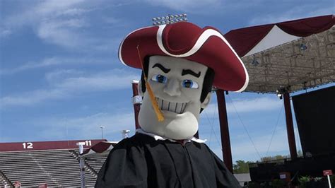 Sam the Minuteman at UMass Amherst Commencement - UMass in Video - UMass Amherst In Video