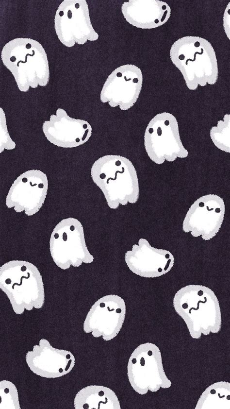 Cute Ghost Halloween Wallpapers - Wallpaper Cave