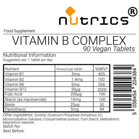 Vitamin B Complex