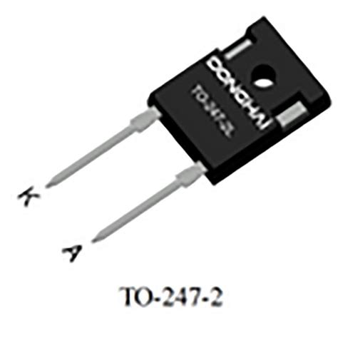 25A 1700V Sic Schottky Barrier Diode Dcct25D170g1 - China Sic Schottky ...